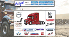 Desktop Screenshot of bangortrucks.com