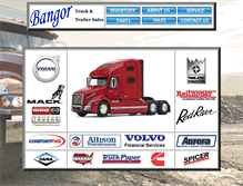 Tablet Screenshot of bangortrucks.com
